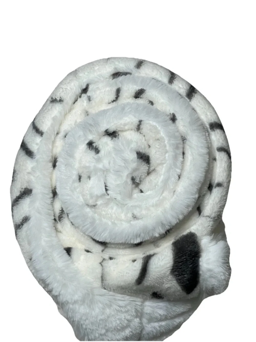 Life Comfort Ultimate Faux Fur Throw 60x70 in Cream